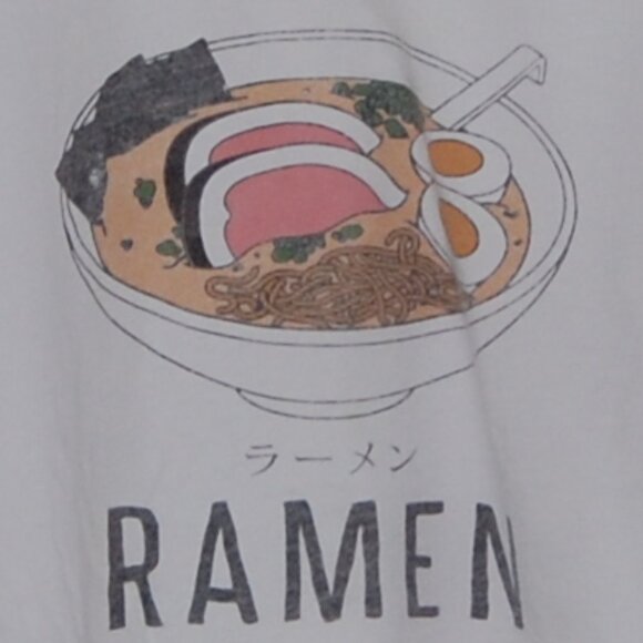 Local Lab Ramen Tee Women Size M, White - Picture 4 of 4